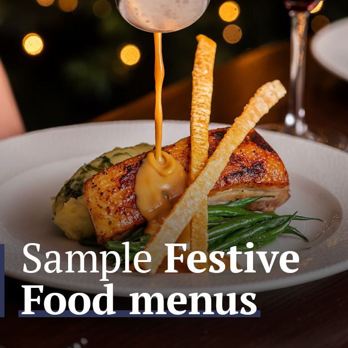 View our Christmas & Festive Menus. Christmas at The Garden Gate in London