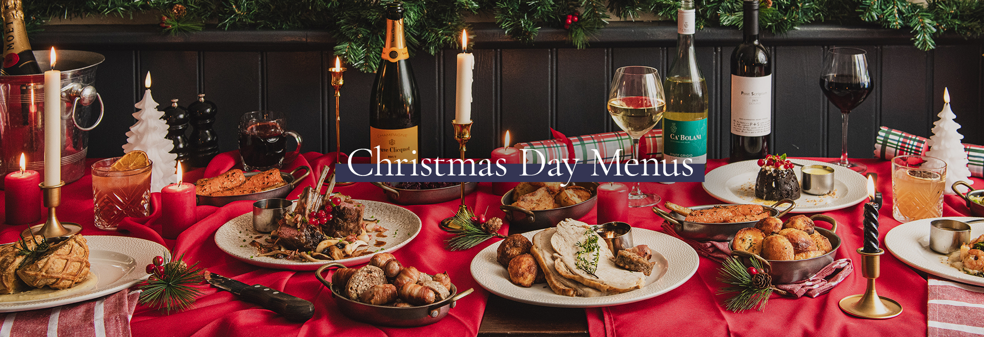 Christmas Day dinner at The Garden Gate