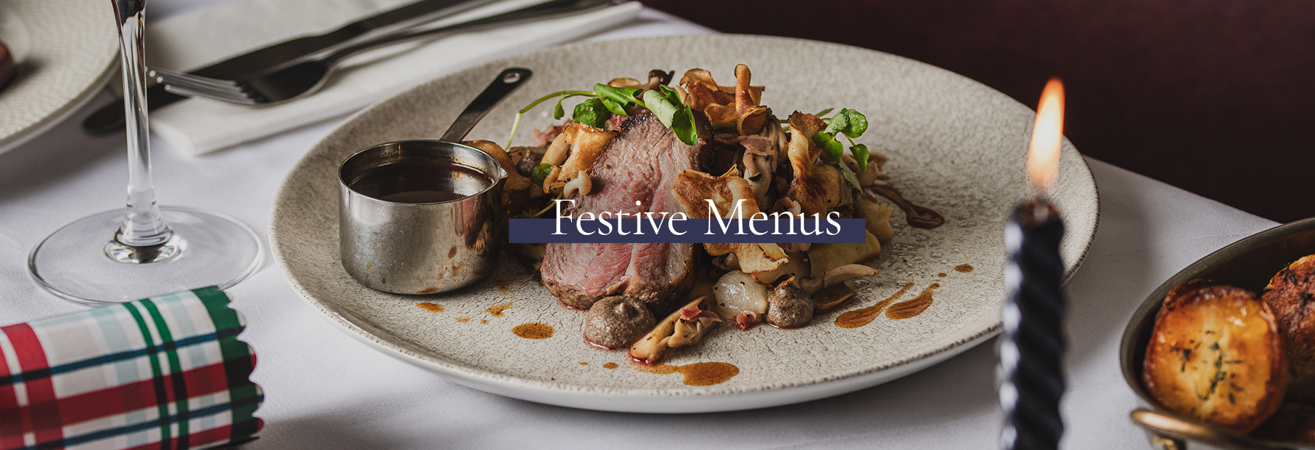 Festive Christmas Menu at The Garden Gate 