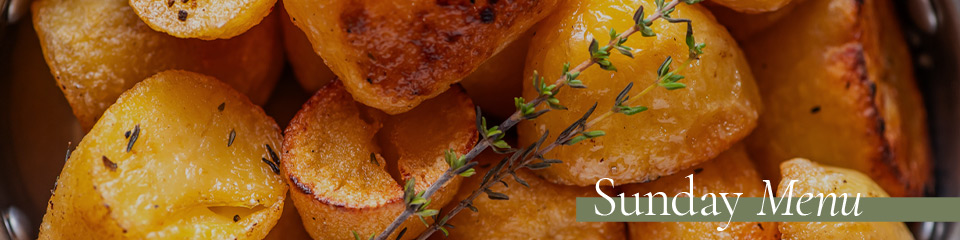 Sunday Menu at The Garden Gate