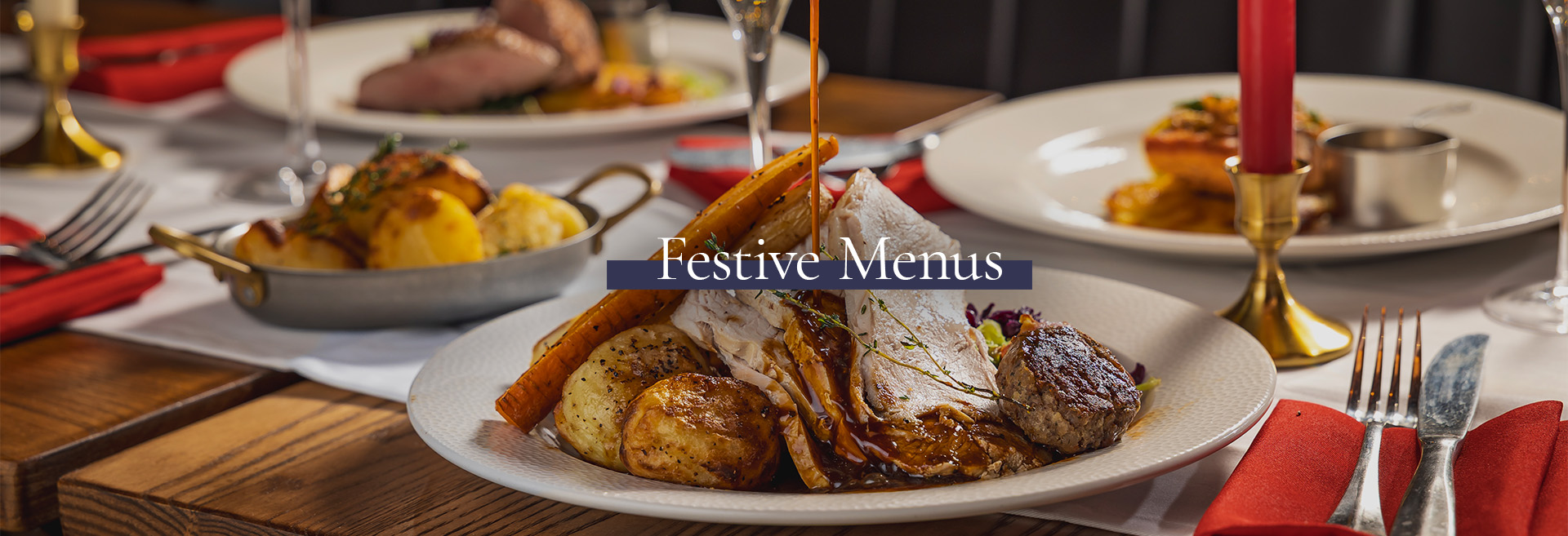 Festive Christmas Menu at The Garden Gate